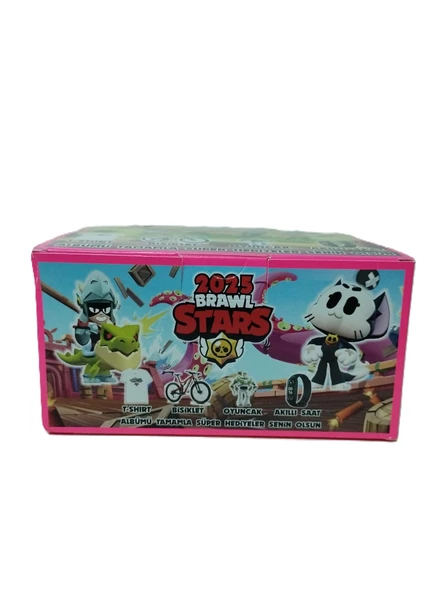 Hayal Sepeti 360 KART+ 60 STİCKER Brawl Stars 2025 Yeni BÜYÜK KUTU TÜM SERİ - 9