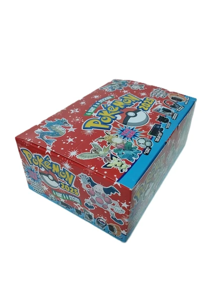 Hayal Sepeti Pokemon Yeni BÜYÜK Kutu 2025 288 kart + 288 sticker  Orjinal Oyun Kartı 288 Adet - 4