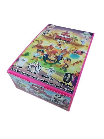 Hayal Sepeti 360 KART+ 60 STİCKER Brawl Stars 2025 Yeni BÜYÜK KUTU TÜM SERİ - 5