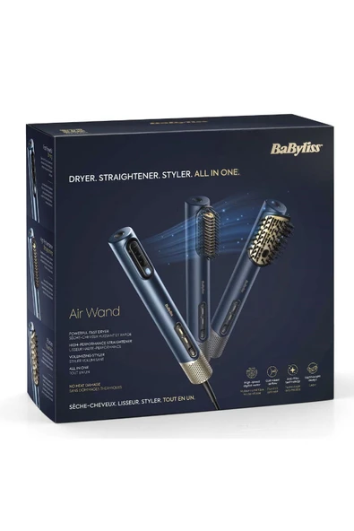 BaByliss AS6550CE Airwand 1600W Saç Kurutma ve Şekillendirme Seti (2 Aksesuar) - 8