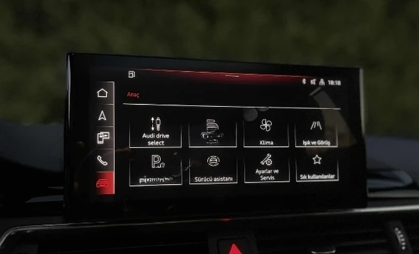 Audi A4 2020-2025 Model 10.1 inç Multimedya Navigasyon Uyumlu 9H Nano Ekran Koruyucu - Resim 3