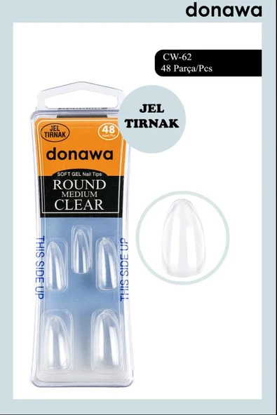 Donawa Soft Jel Yuvarlak Tırnak CW-62