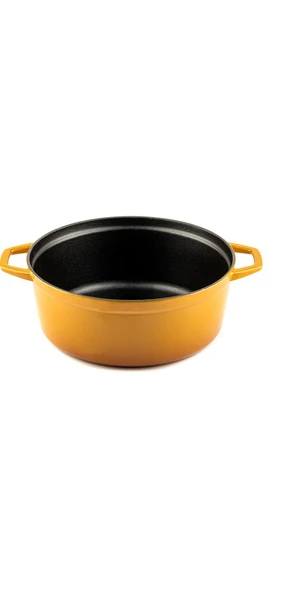 Hosse Demir Döküm 24 cm Derin Tencere - HS Y DT 24 - 2