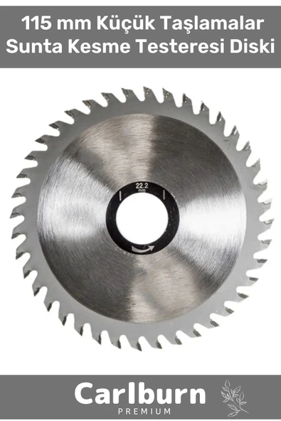 Özel Üretim Elmaslı Ahşap Ağaç Tahta Testere 115 mm Küçük Taşlamalar Sunta Kesme Testeresi Diski