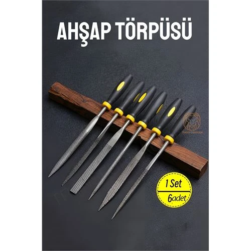 ModaCar Ahşap Törpüsü 6 Model Ahşap Törpü Seti