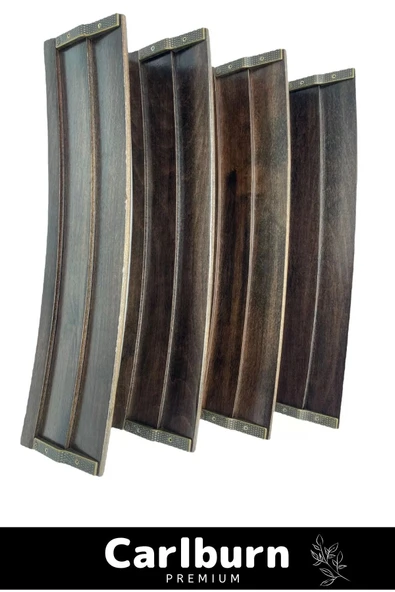 Özel Üretim Vip Çantalı Büyük Boy Istakalı Eğlence Hobi Oyun 101 Ağaç Orijinal Ağaç Oval Okey Takımı - 4