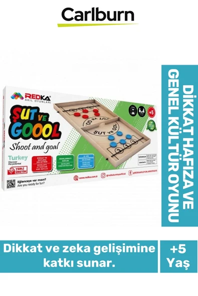 Zeka Geliştirici Oyun Eğitici Öğretici Okuma Yazma Futbol El Göz Koordinasyonu Şut ve Gol Oyunu