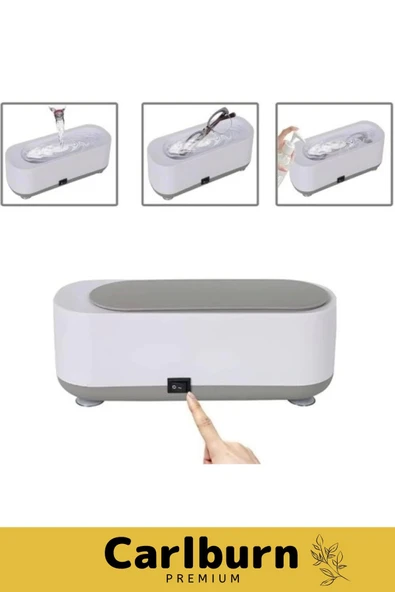 Yüksek Titreşimli Usb Kablolu 5V Güçlü Çok Fonksiyonlu Takı Gözlük Makyaj Saat Temizleme Makinesi - 3