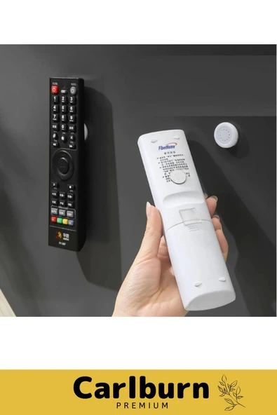 Özel Üretim Sağlam Dayanıklı Güçlü Yapışkan Mıknatıslı Çok Amaçlı Kumanda Telefon Tutucu 2 Adet - 4