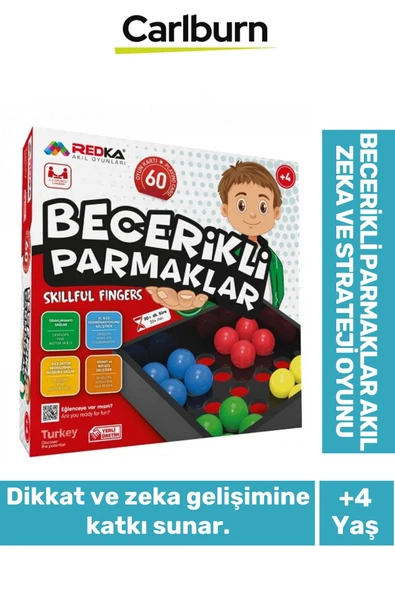 Zeka Geliştirici Oyun Eğitici Öğretici Okuma Yazma Becerikli Parmaklar Akıl Strateji Oyunu