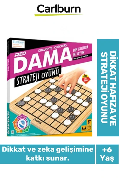 Zeka Geliştirici Oyun Eğitici Öğretici Okuma Yazma El Göz Koordinasyonu Dama Oyunu