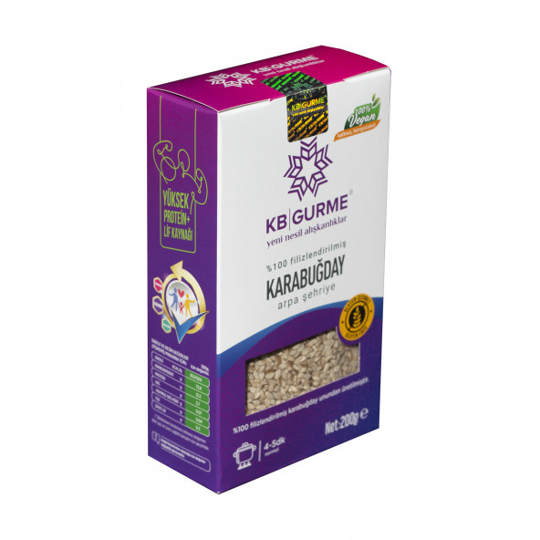 Glutensiz & Vegan Filizlendirilmiş Arpa Şehriye Makarna 200 gr