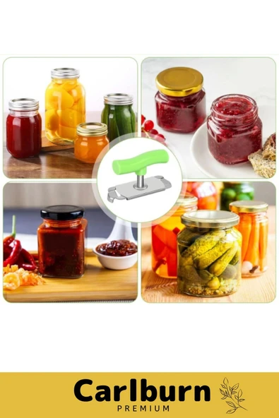 Paslanmaz Çelik Isıya Dayanıklı Dayanıklı Ergonomik Mutfak Kamp Piknik Pratik Kapak Açacağı - 2