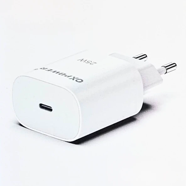 OXpower IPHONE, SAMSUNG, XİAOMİ ORİJİNAL TÜRKİYE GARANTİLİ TYP-C HIZLI 25W ŞARJ ADAPTÖRÜ - 2