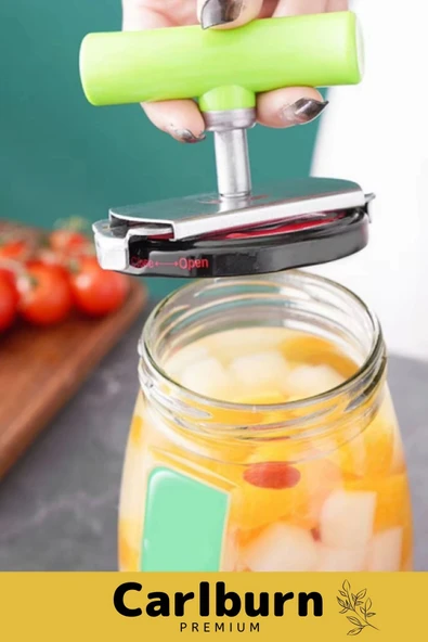 Paslanmaz Çelik Isıya Dayanıklı Dayanıklı Ergonomik Mutfak Kamp Piknik Pratik Kapak Açacağı - 4