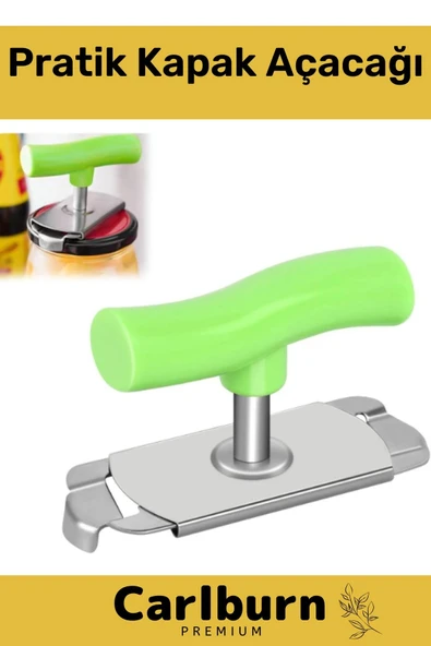 Paslanmaz Çelik Isıya Dayanıklı Dayanıklı Ergonomik Mutfak Kamp Piknik Pratik Kapak Açacağı