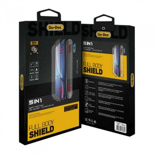 Apple iPhone 11 Pro Max 5li Set Full Koruma (Kılıf,Levha,Kamera-Ön-Arka Koruyucu)