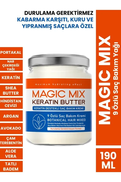 Magic Mix 9 Özlü Saç Güçlendirici Ve Besleyici 190 ml