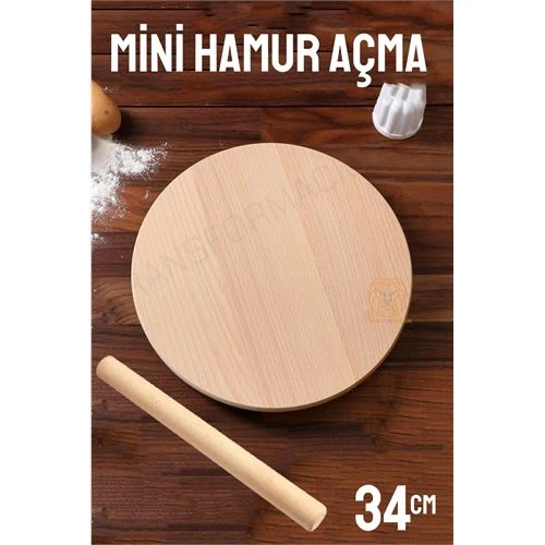 ModaCar 34 Cm Merdaneli Hamur Açma Masası