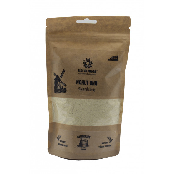 Glutensiz & Vegan Filizlendirilmiş Nohut Unu 250 gr