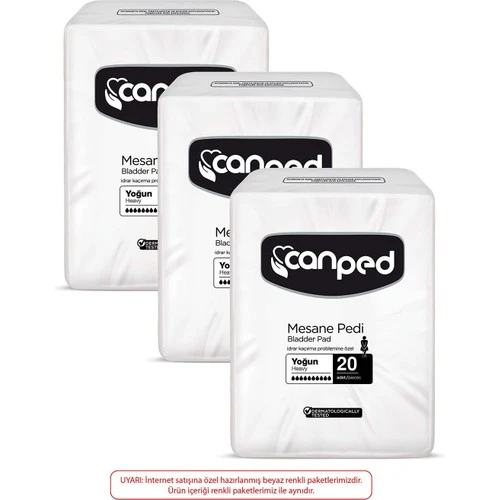 Canped Mesane Pedi Yoğun 60 Adet – L beden - 2