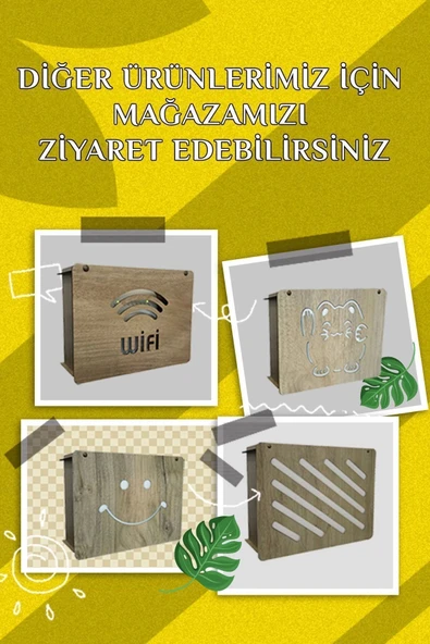Modem Saklama Kutusu - 25x18x9 Cm - 8