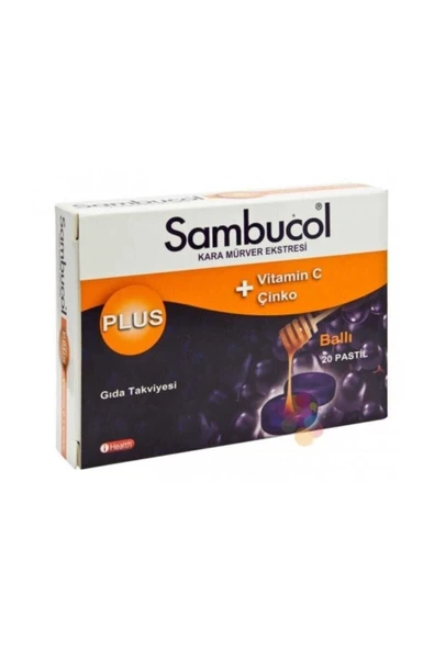SAMBUCOL PLUS 20 PASTIL