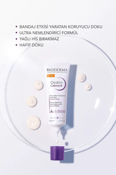 BIODERMA CİCABIO CREAM+SPF 50 - 2