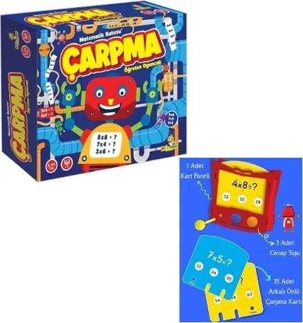 Çarpım Tablosu & Çarpma (Yükselen Zeka, Çarpma, Zeka Dolabı, Çarpım Tablosu) - 3