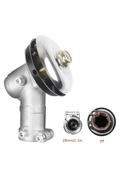 Çin Motorlu Tırpan Redüktör Dişli Gurubu 28 Mm 7 Diş Frezeli çin Grubu Tüm Modeller ürün görseli