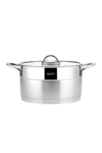 Nehir Silver Mat Trend Derin Tencere 22cm - 4