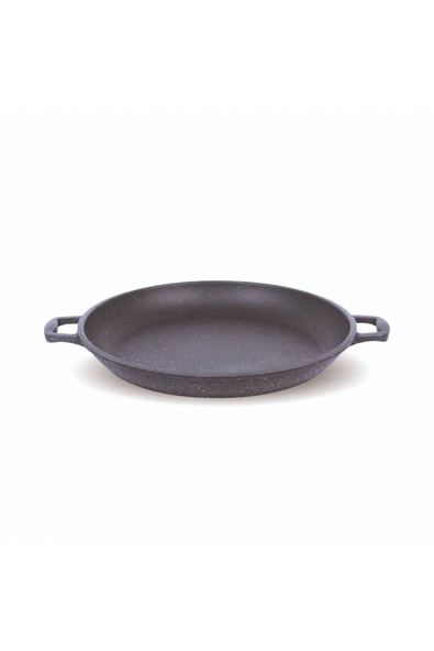 FMS Döküm Kavurma ve Gözleme Tenceresi Çift Kulplu 36cm Siyah- G3021SYH - 2