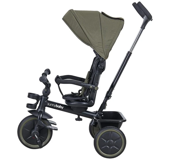 Nessiworld Sunny Baby Safari 6in1 3 Tekerlekli Çocuk Bisikleti Yeşil