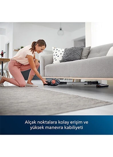 Philips XC7040/01 Speedpro Max Șarjlı Dikey Süpürge - Resim 2