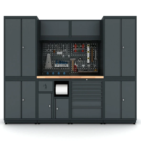2.4 Metre Modüler Çalışma Tezgahı İE.36.18.12 - 3