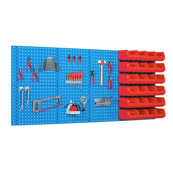 Kutulu Alet Asma Panosu 2130x914 mm-Set4 İE.KAP.29.S4