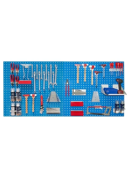 Alet Asma Panosu 190x91 cm Aksesuarlı Set İE.AP.19.2 - 2