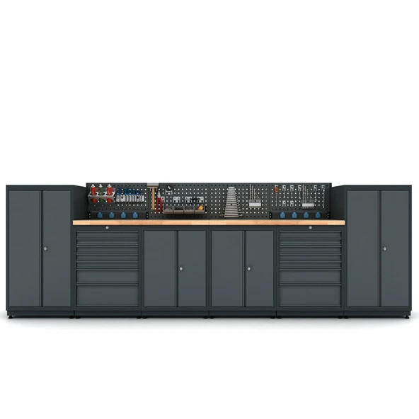 3.7 Metre Modüler Çalışma Tezgahı İE.36.18.34 - 3