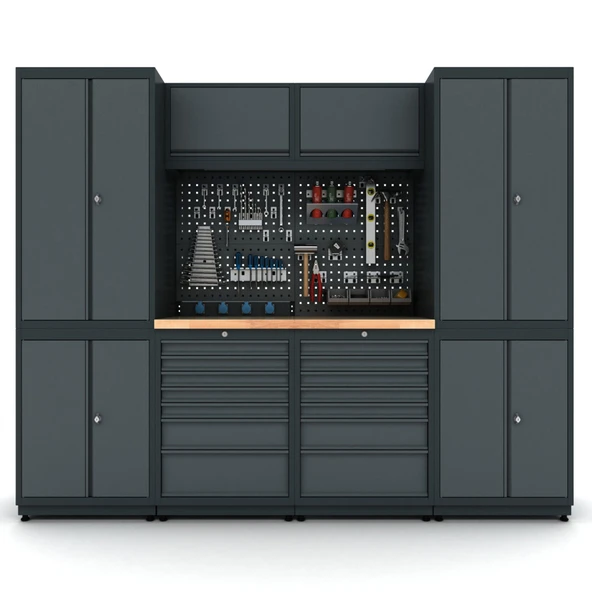 2.4 Metre Modüler Çalışma Tezgahı İE.36.18.11 - 3