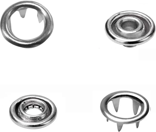 Metal Çıtçıtlı Düğme Pensesi Ve Düğmesi (25 Set) - 4