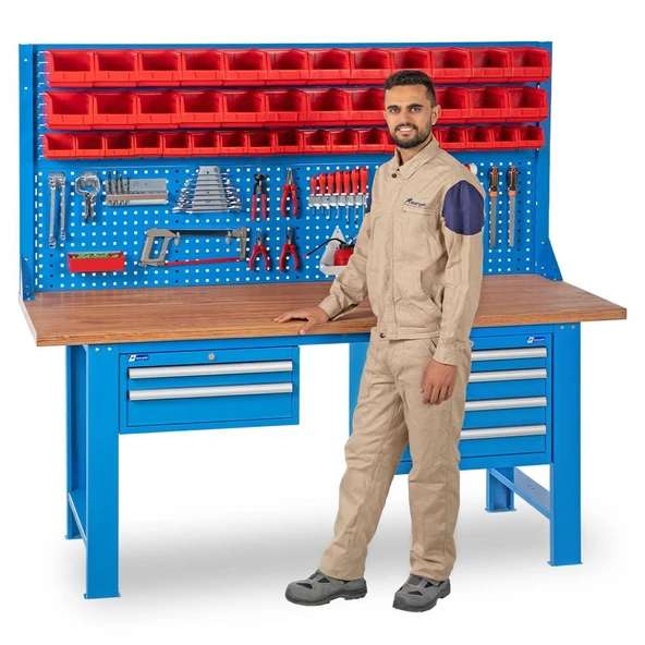 2 Metre Çalışma Tezgahı-5.Seri Model 7 İE.CT.257 - 6