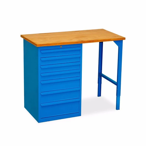 1.2 Metre 7 Çekmeceli Çalışma Tezgahı İE.CCT.12.7