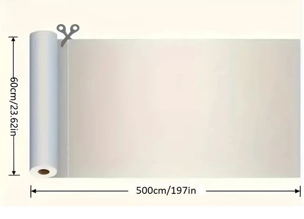 Uv Engelleyici Buzlu Cam Filmi 5 Metre X 60 Cm - 4