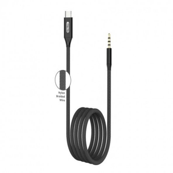 Aux Audio Type-C ve 3.5mm Jak Girişli Kablo - GAC-365 - 2