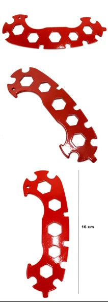 Bisiklet Tamir Anahtarı (06mm-17mm) - 15 İn 1 - 4