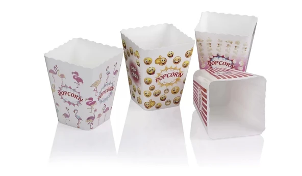 Popcorn Mısır Kovası - Kare - 2