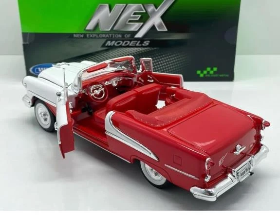 Welly Koleksiyon 1 / 24 1955 OLDSMOBİLE SÜPER 88 Model Metal Araba - 4