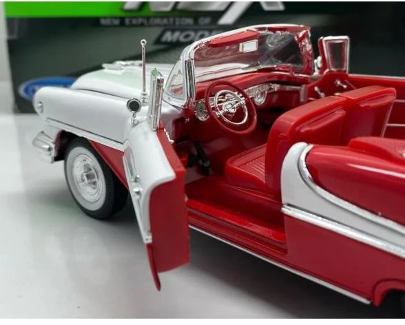 Welly Koleksiyon 1 / 24 1955 OLDSMOBİLE SÜPER 88 Model Metal Araba - 2