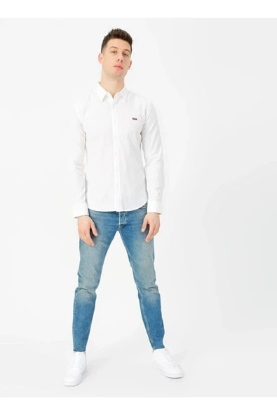 Levi's Erkek Uzun Kol Minimalist Gömlek - Günlük Stil - 2