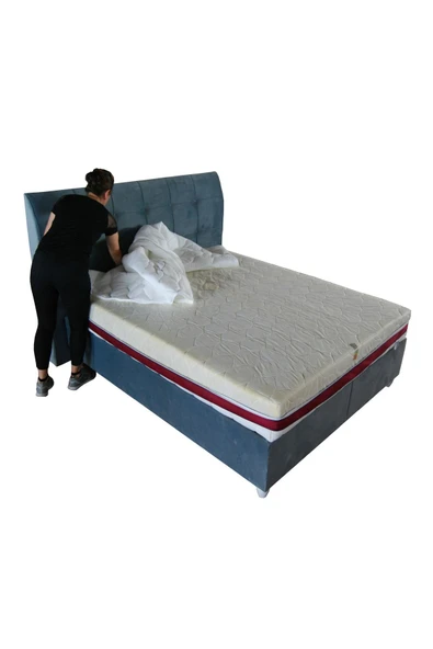 Hiss Bedding Uykusan Yatak Kılıfı Fermuarlı H:22 Cm - 2